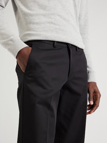 Regular Pantalon à plis 'WILLIAM' SELECTED HOMME en noir