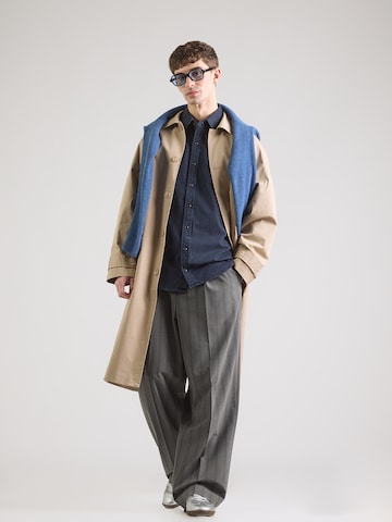 Coupe regular Chemise UNITED COLORS OF BENETTON en bleu