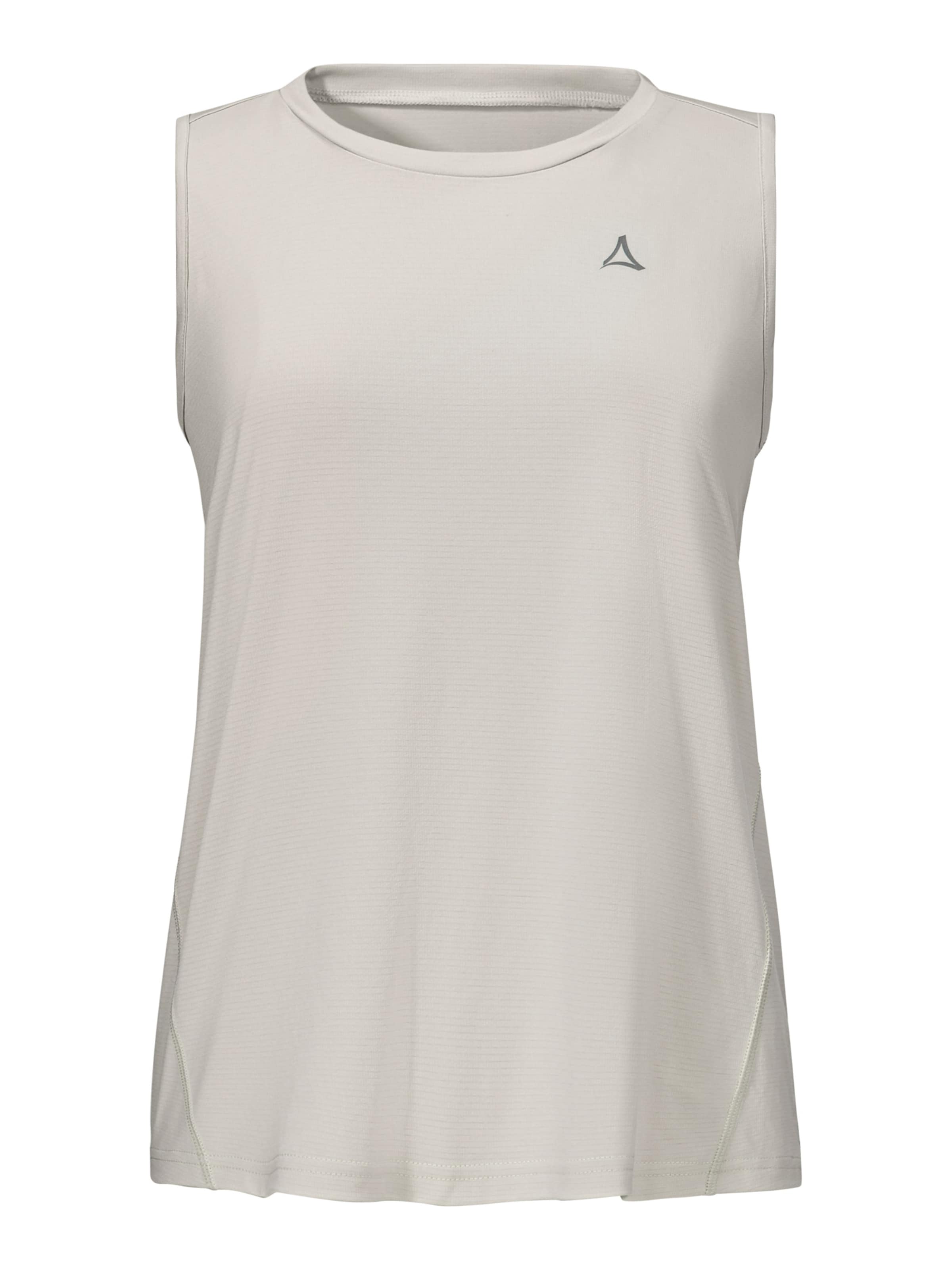 Schöffel T-Shirts/Tanks ' CIRC Top Tauron L ' in Beige: Vorderseite