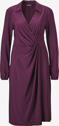 Goldner Kleid in Lila: Vorderseite