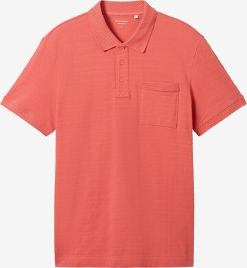 TOM TAILOR Poloshirt in Rot: predná strana