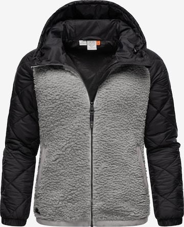 Ragwear Функциональная флисовая куртка 'Leeloo' в Серый: спереди