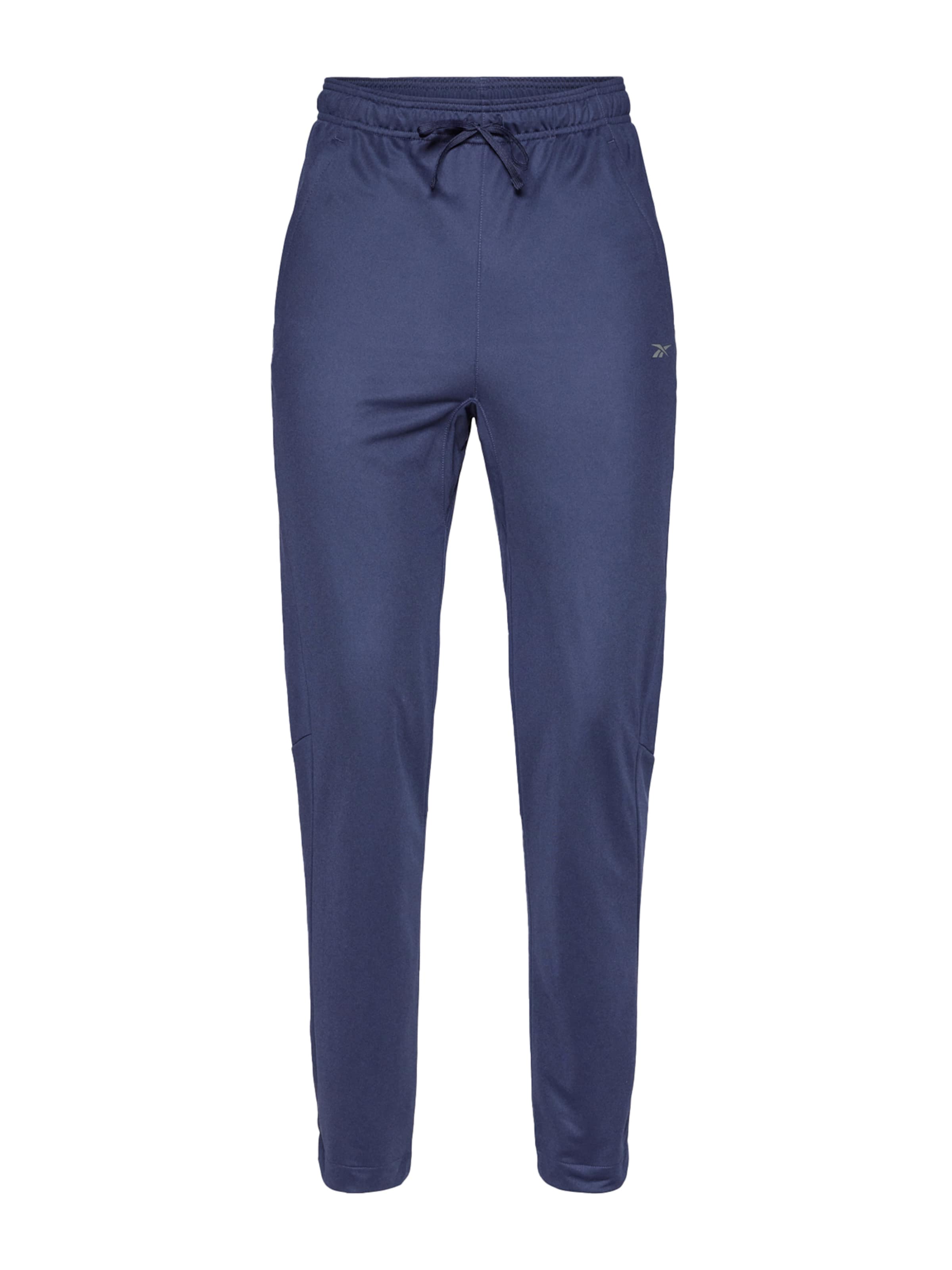 Reebok Sporta bikses, krāsa - tumši zils / gaiši pelēks, Preces skats