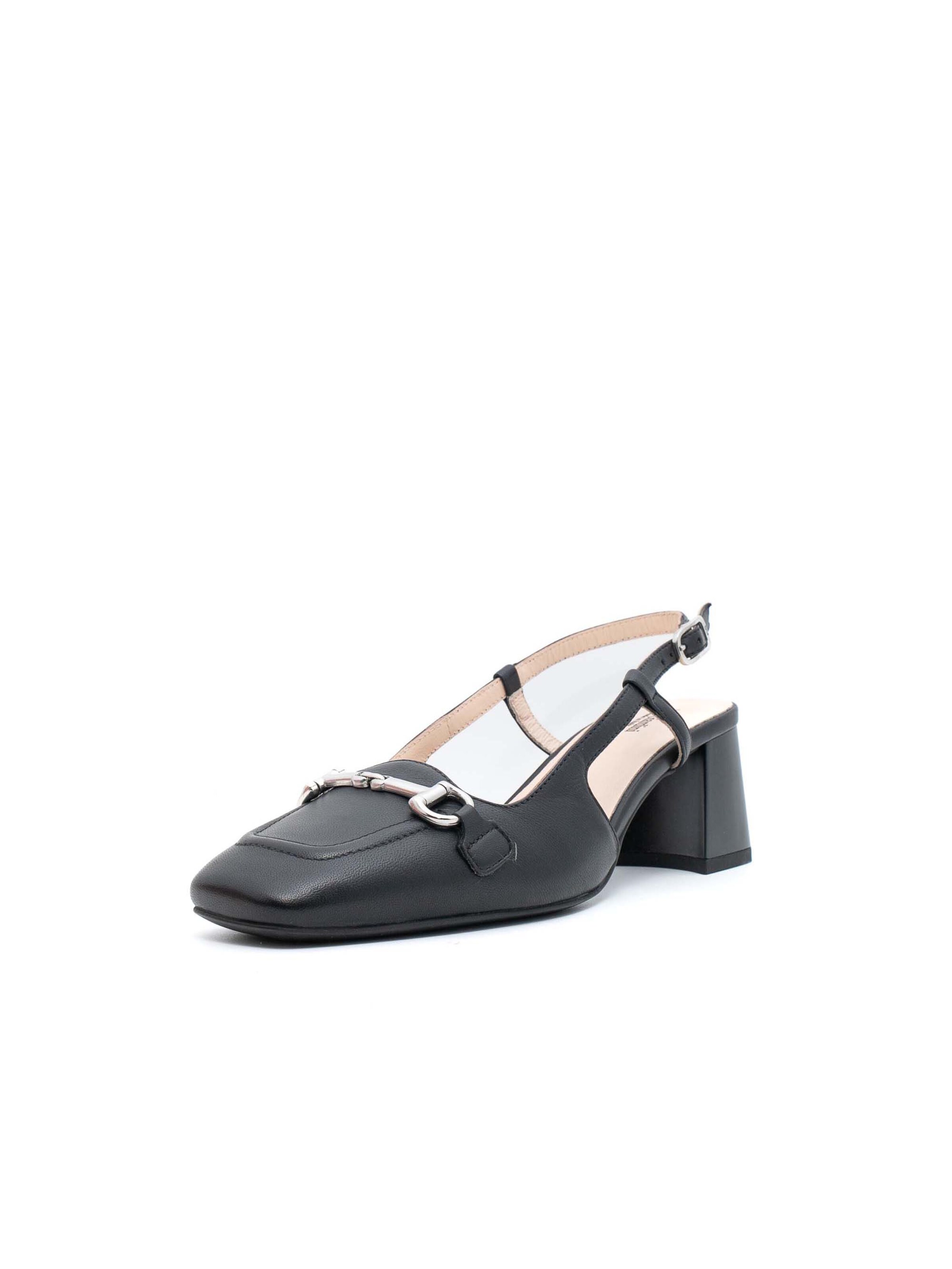 Nero Giardini Slingpumps in Schwarz: Vorderseite
