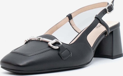 Nero Giardini Slingpumps in schwarz / silber, Produktansicht