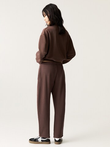 Pull&Bear Loosefit Broek in Rood