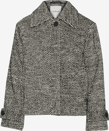 juoda SOAKED IN LUXURY Demisezoninė striukė 'Mabel': priekis