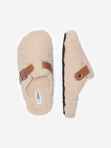 ONLY Slippers 'ONLMOLLY' in Beige