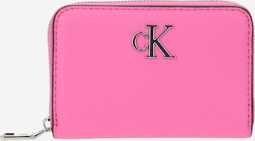 Porte-monnaies Calvin Klein Jeans en rose : devant