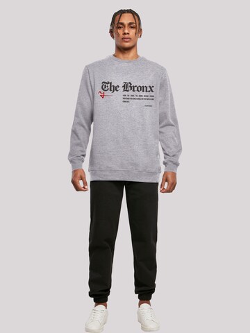 Sweat-shirt 'The Bronx' F4NT4STIC en gris