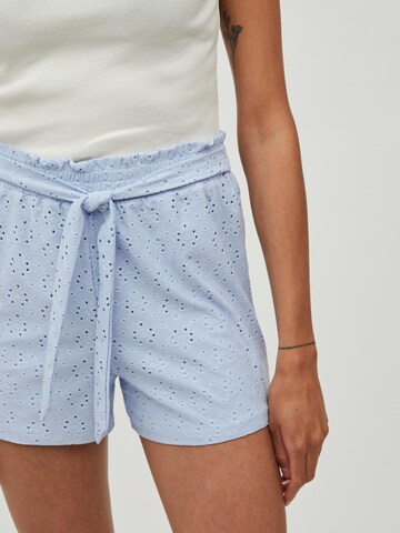 VILA Loosefit Shorts 'Kawa' in Blau