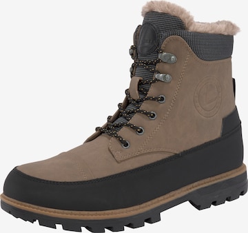 LUHTA Boots in Brown: front