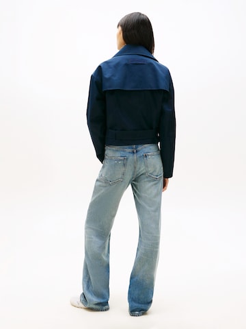 Tommy Jeans Prehoden plašč | modra barva