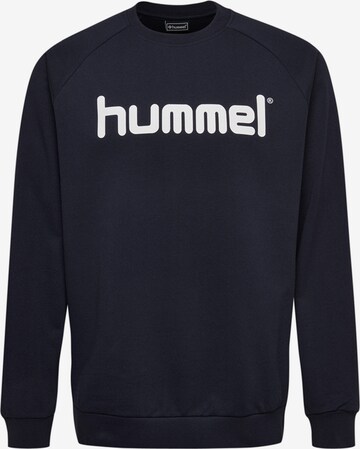 Hummel Sweatshirt in Blauw: voorkant