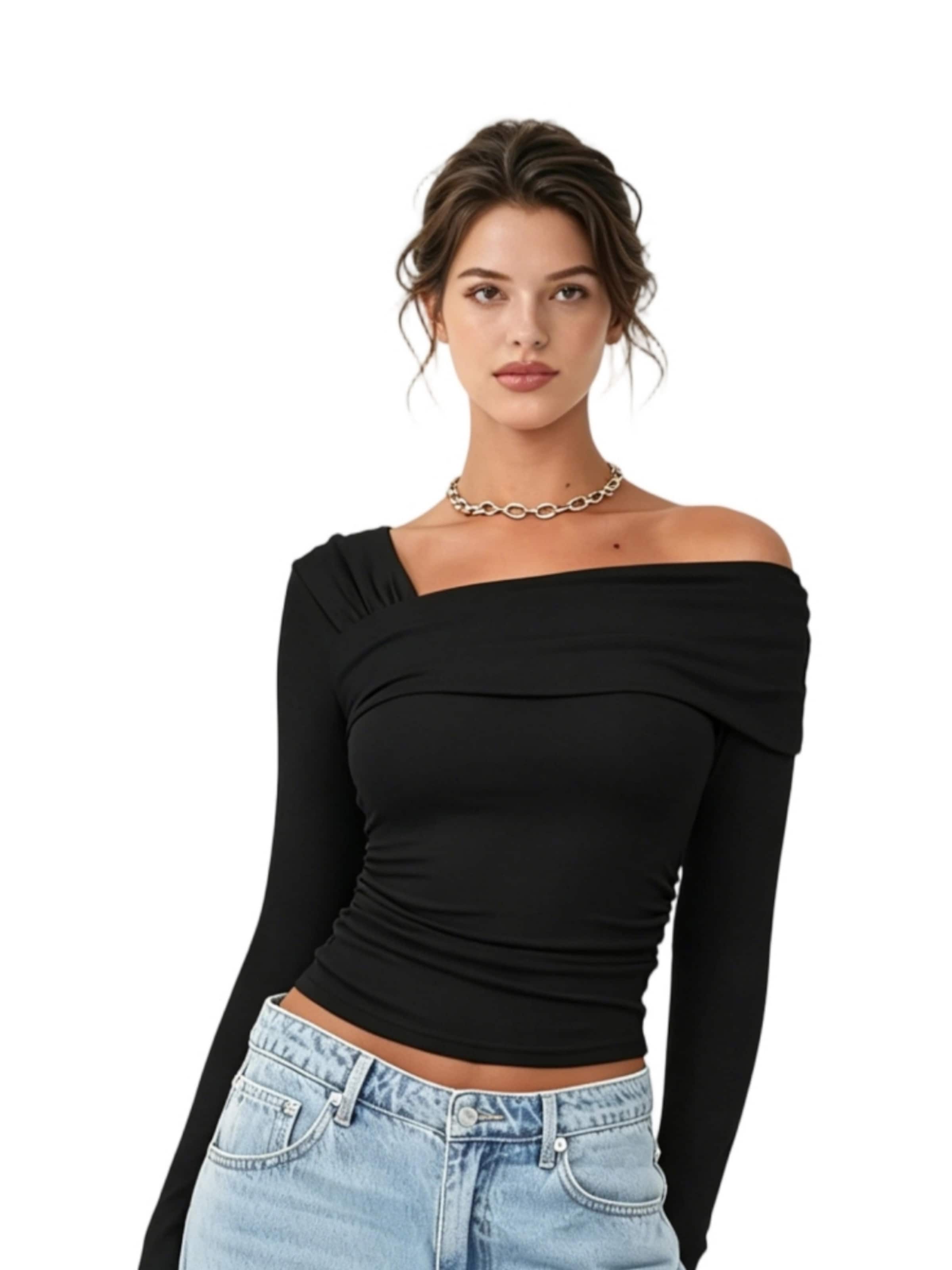 Yesfashion Top‌‌‌‌‌‌‌‌‌ in Schwarz