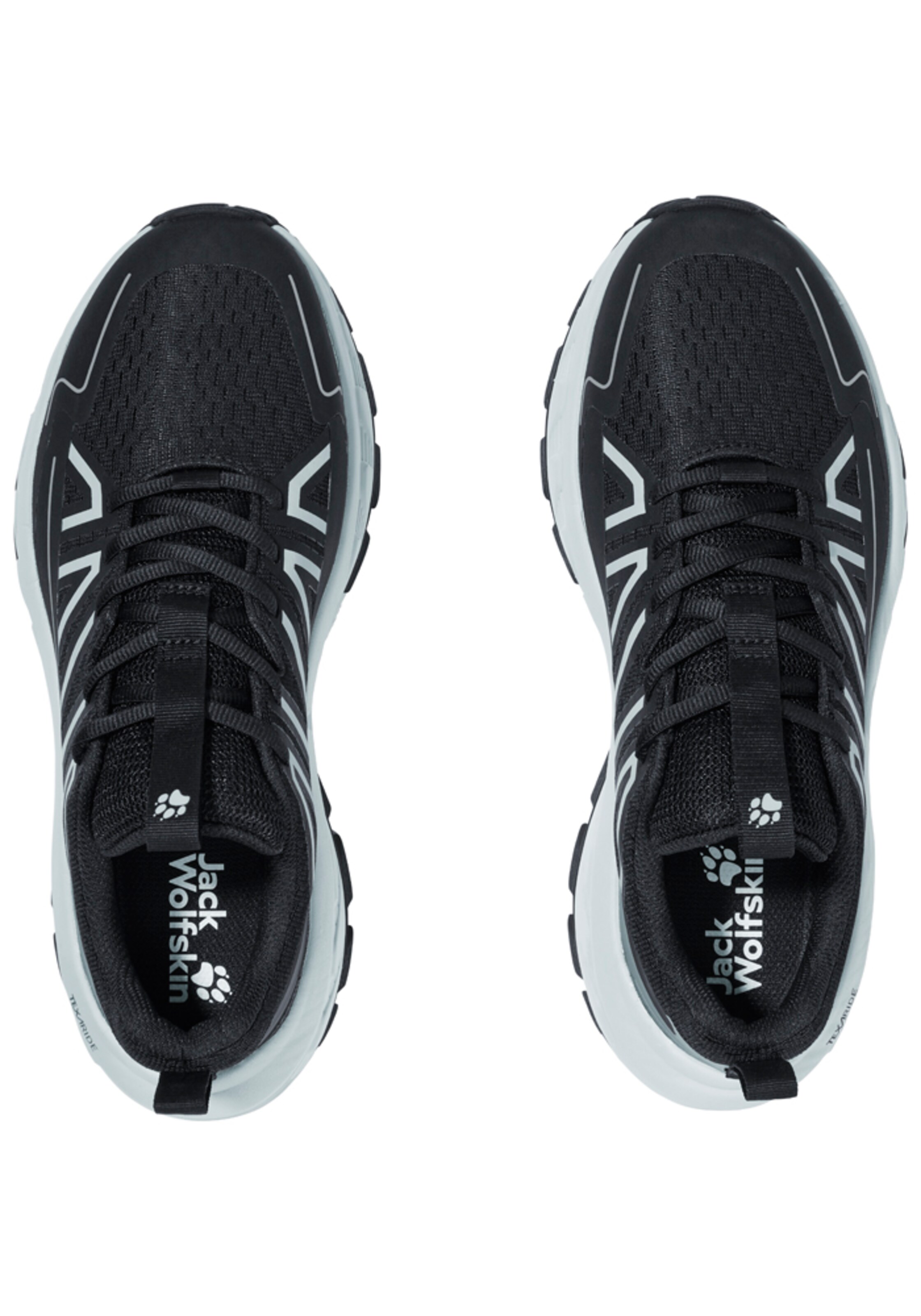 JACK WOLFSKIN Halbschuh in Schwarz