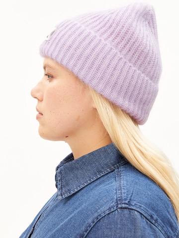 ARMEDANGELS Mütze MOHAIR BLEND in Lila