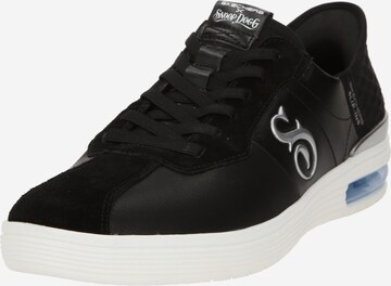 SKECHERS Platform trainers 'DOGGY AIR' in Black: front