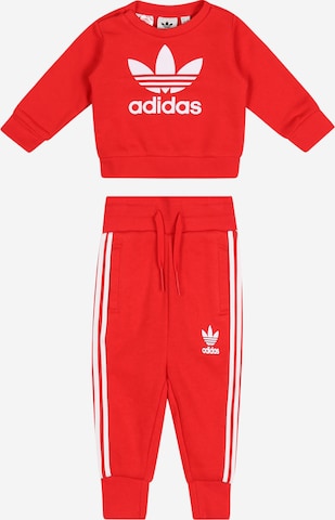 ADIDAS ORIGINALS Тренировочный костюм в Красный: спереди