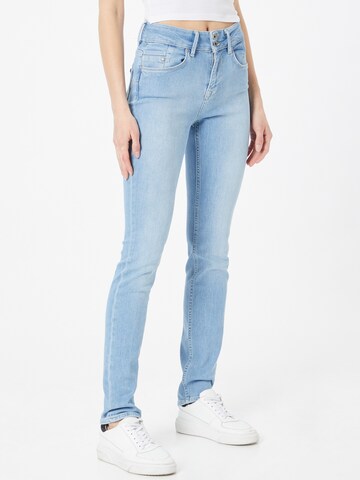 GARCIA Slimfit Jeans 'Caro' in Blauw: voorkant