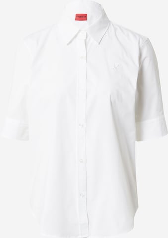 HUGO Red Blouse 'The Summer' in White: front