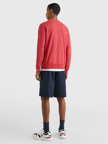 TOMMY HILFIGER Pullover in Rot