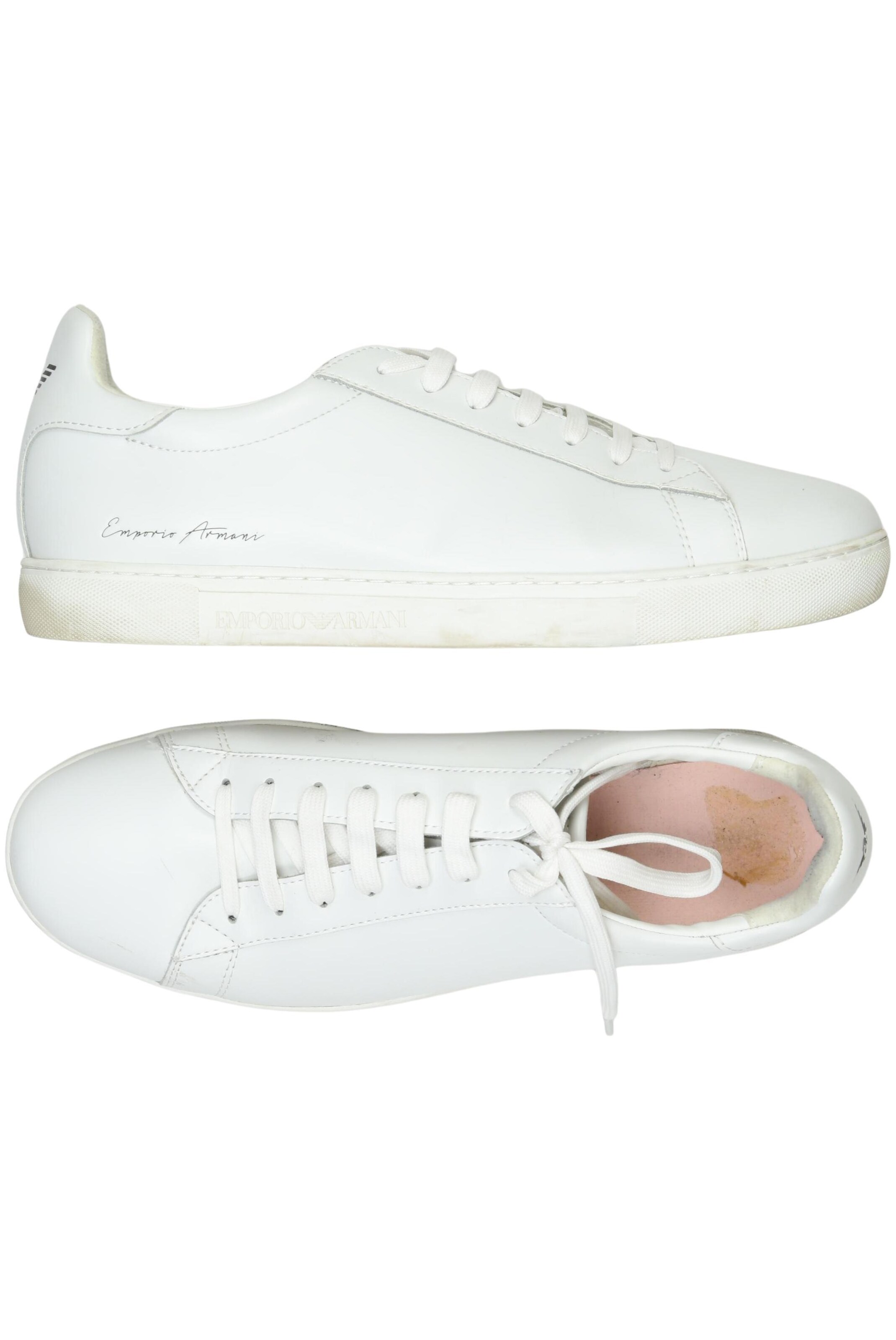 Emporio Armani Sneaker 44 in Weiß: Vorderseite