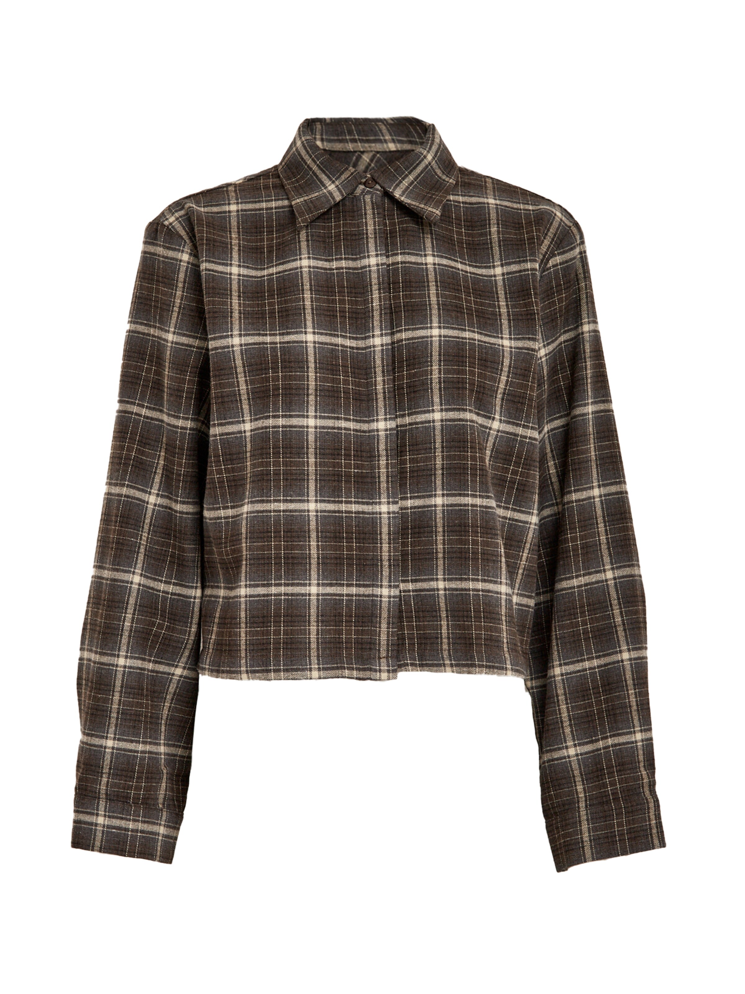 minus Blouse 'Regine' in Brown: front