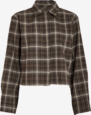 Camicia da donna 'Regine' di minus in marrone: frontale
