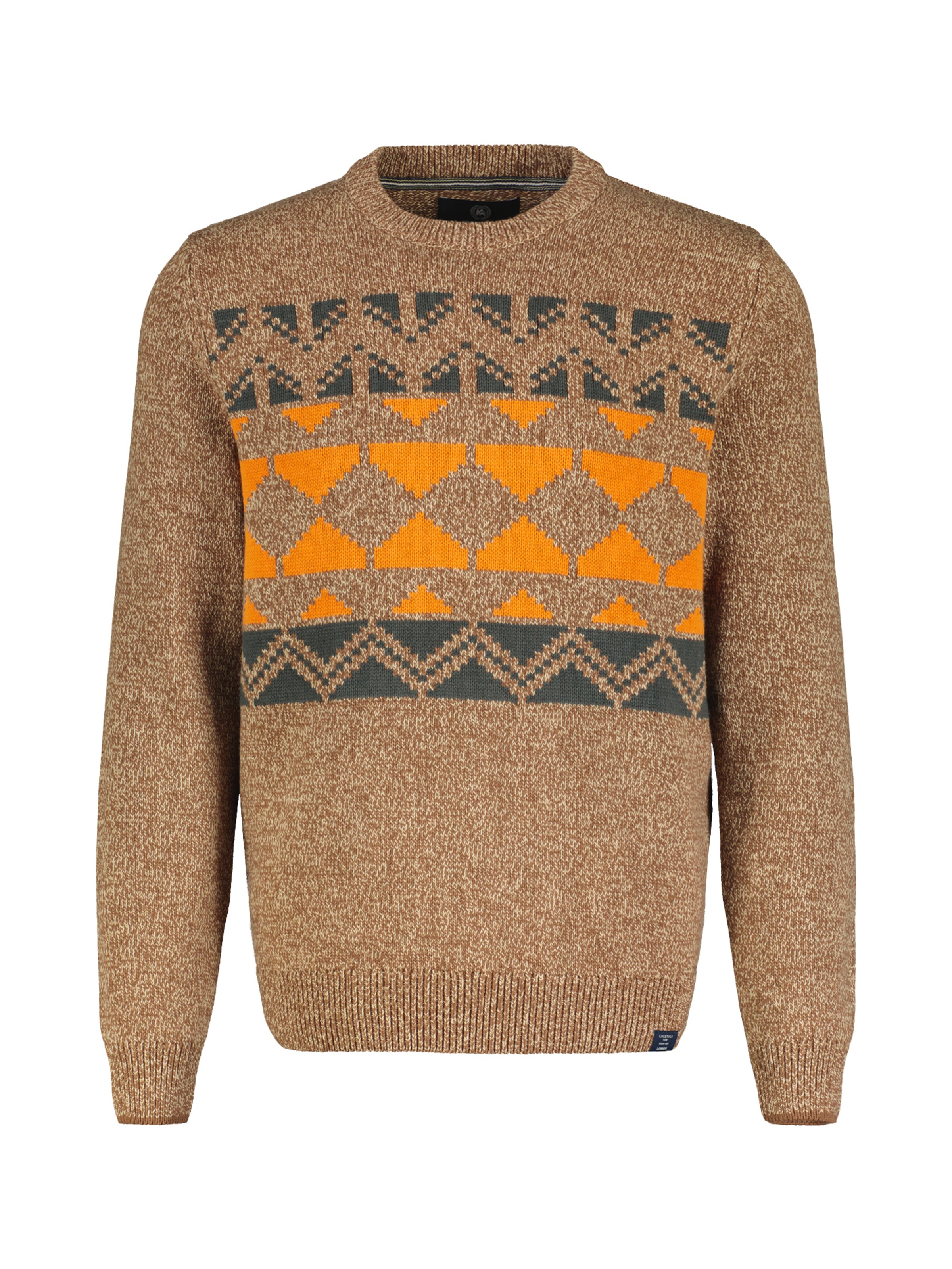 Pull-over LERROS en beige : devant