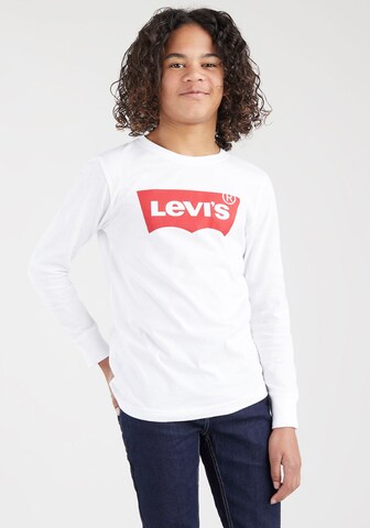 Levi's Kids Regular fit Shirt in Wit: voorkant