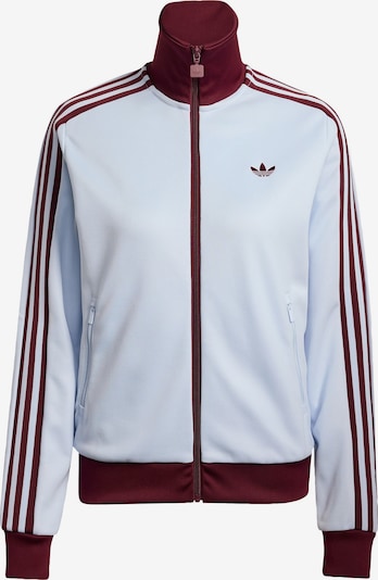 ADIDAS ORIGINALS Collegetakki 'Classic' värissä vaaleansininen / viininpunainen, Tuotenäkymä