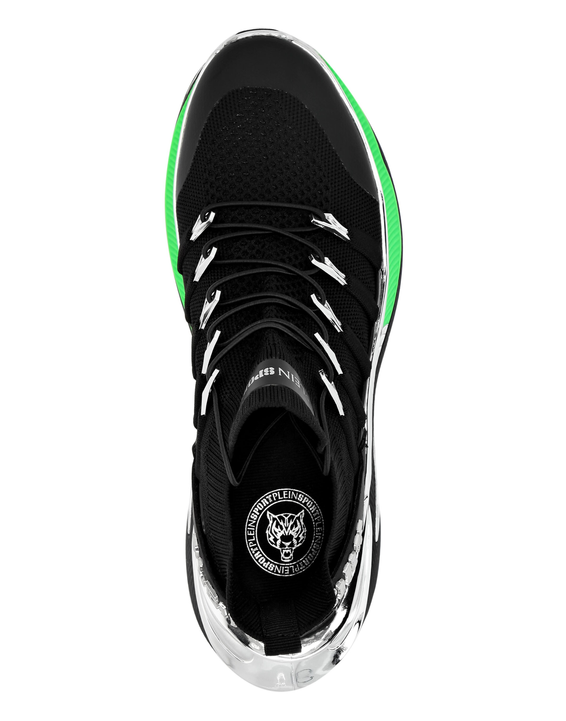 Plein Sport - Zapatillas deportivas bajas 'Chrome Surfer' en negro