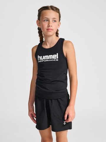 Hummel Sports top 'Pulse' in Black: front