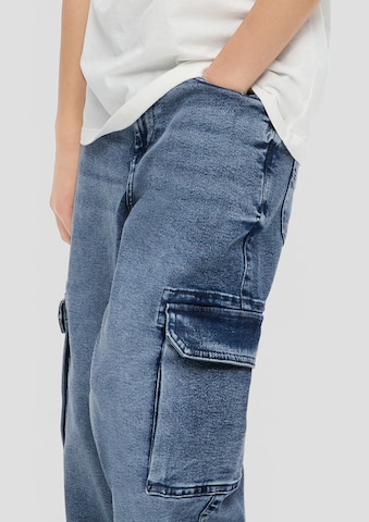s.Oliver Baggy Jeans in Blau