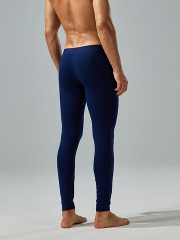 SEOBEAN Long Johns 'Classic Solid Long John Home Long Pant' in Blue