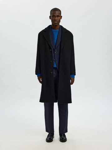 SELECTED Regular Pleated Pants in Blue