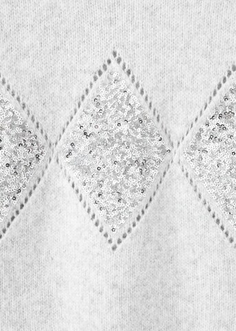 MANGO KIDS Sweater 'Diamond' in Grey