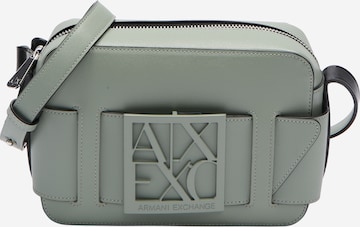 Borsa a tracolla di ARMANI EXCHANGE in verde: frontale
