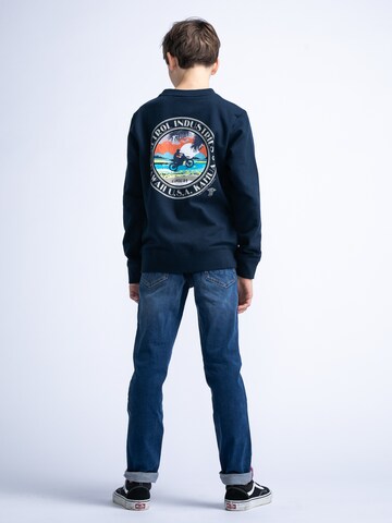 Petrol Industries Sweatshirt 'Scoot' in Blue