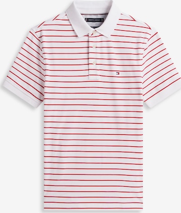 balta TOMMY HILFIGER Marškinėliai 'CORE 1985': priekis