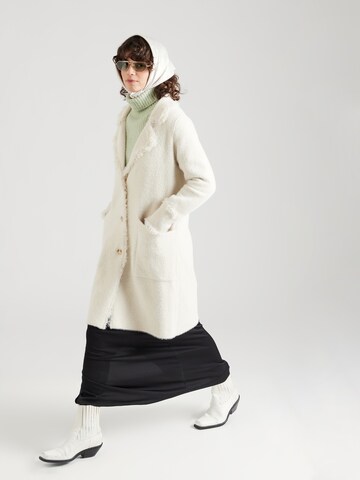 RINO & PELLE Knitted Coat 'Catena' in Beige