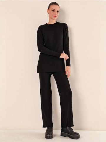 Pantalons de tailleur Bigdart en noir : devant