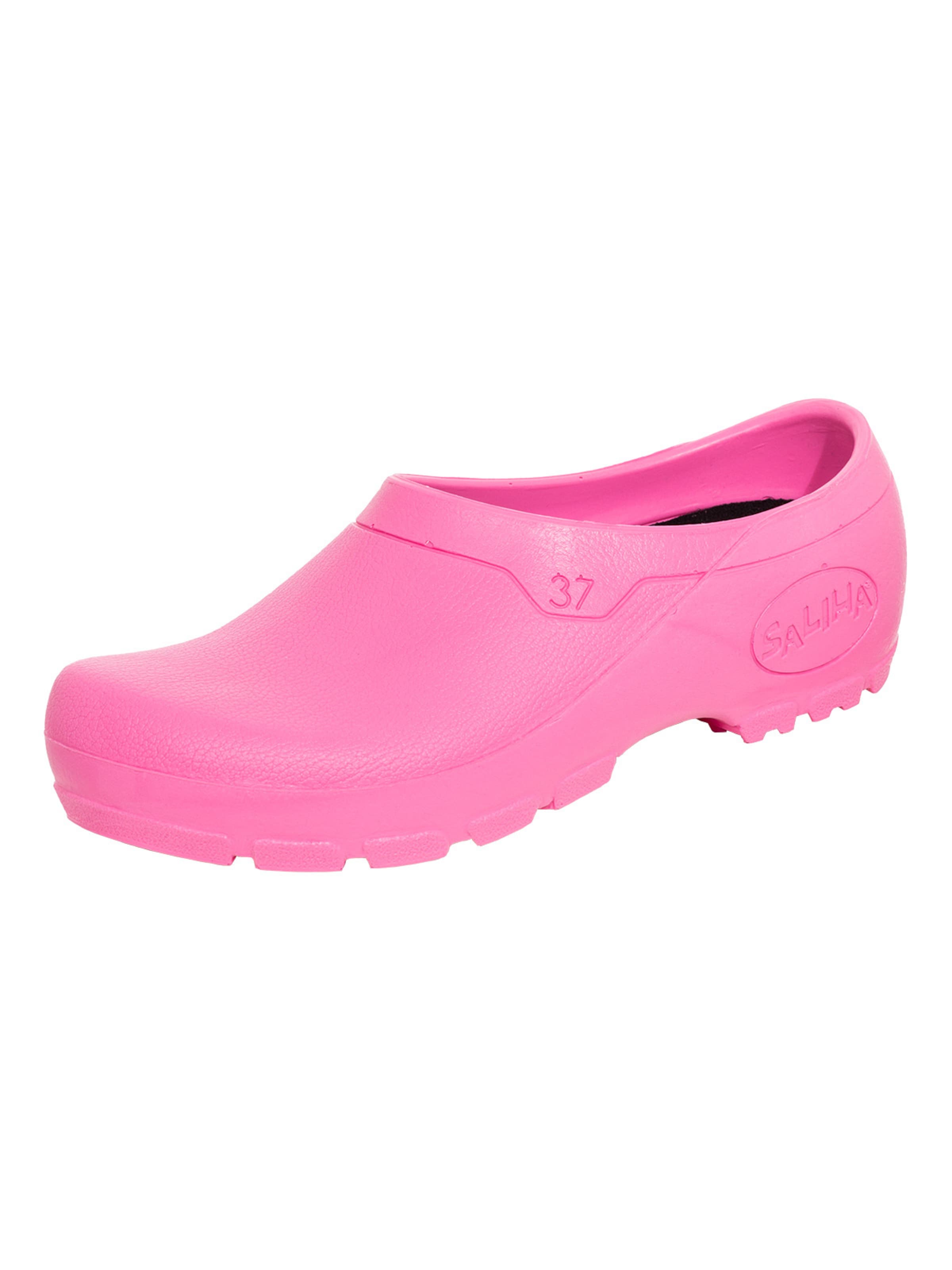SALIHA Clogs in Pink: front