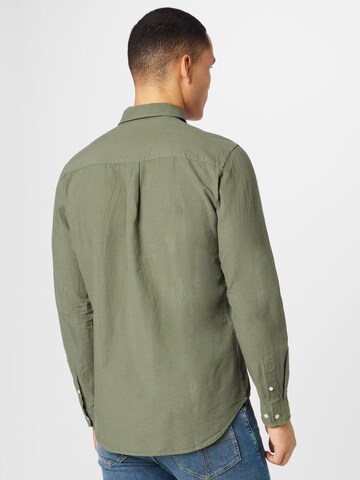 minimum Regularny krój Koszula 'JACK' w kolorze zielony