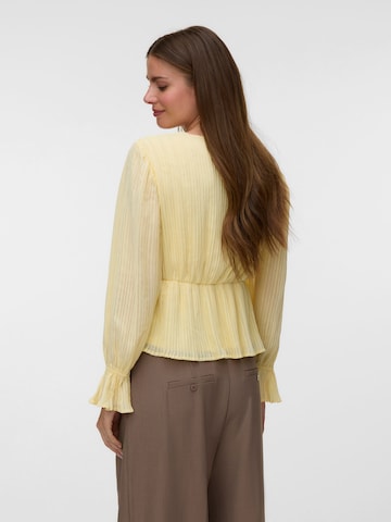 Chemisier 'VMDora' VERO MODA en jaune