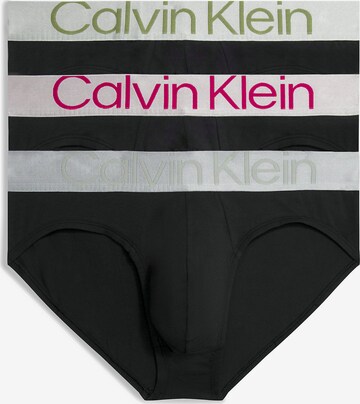 Calvin Klein UnderwearSlip - crna boja: prednji dio