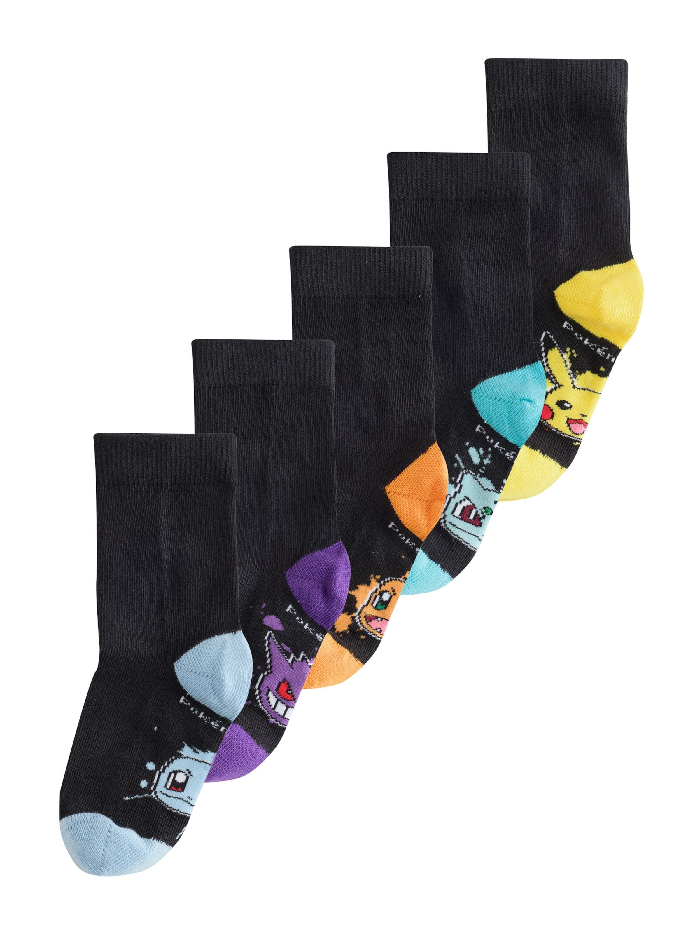Chaussettes Next en noir : devant