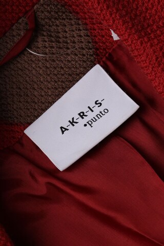 AKRIS punto Blazer in XL in Red