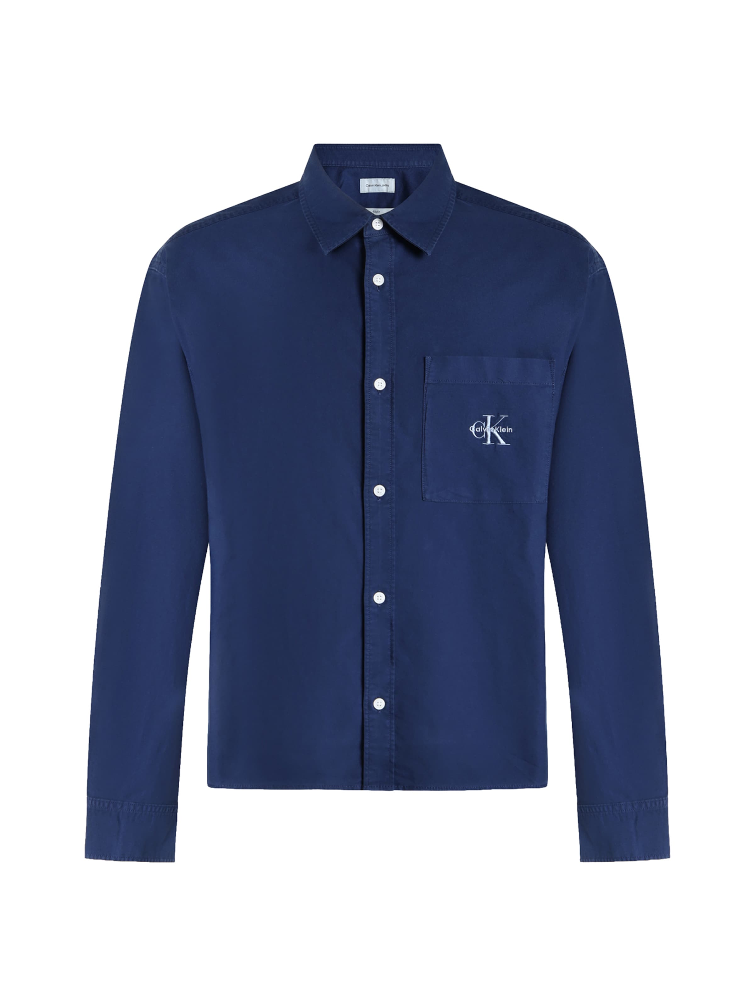 Calvin Klein Jeans Regular Fit Skjorte '90s' i blå: forside